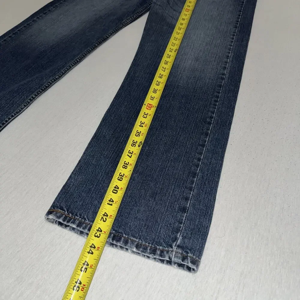 vintage Levi's 569 Loose Straight Jean's Men's 38x34 Pants Blue Denim Baggy